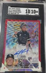 Carlos Perez [Red Wave] #RA-CP Baseball Cards 2023 Topps Chrome Rookie Autographs Prices