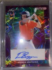 Travis Bazzana [Purple Laser] #BA-TB1 Baseball Cards 2023 Leaf Vivid Autograph Prices