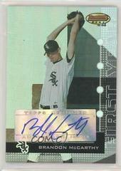 Brandon McCarthy [Autograph] #124 Baseball Cards 2005 Bowman's Best Prices