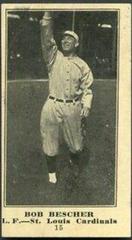 Bob Bescher Baseball Cards 1916 M101 4 Sporting News Prices