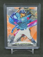 Julio Rodriguez [Orange] #1 Baseball Cards 2023 Topps Inception Prices