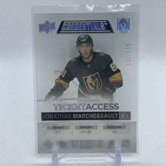 Jonathan Marchessault Hockey Cards 2021 Upper Deck Credentials Ticket Access Acetate Prices