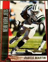 Curtis Martin [Gold] #4 Football Cards 2002 Bowman Prices