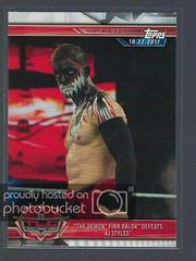 The Demon' Finn Balor Defeats AJ Styles Wrestling Cards 2019 Topps WWE Road to Wrestlemania Prices