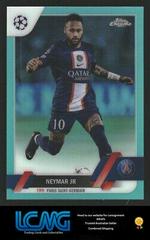 Neymar Jr [Aqua] #10 Soccer Cards 2022 Topps Chrome UEFA Club Competitions Prices