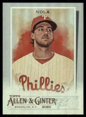 Aaron Nola [Silver Portrait] #14 Baseball Cards 2020 Topps Allen & Ginter Prices
