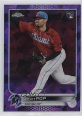 Zach Pop [Purple] Baseball Cards 2022 Topps Chrome Sapphire Prices