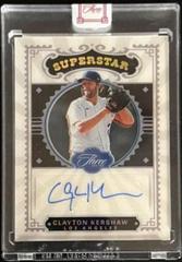 Clayton Kershaw [Gold] #SS-CK Baseball Cards 2022 Panini Three and Two Superstar Signatures Prices