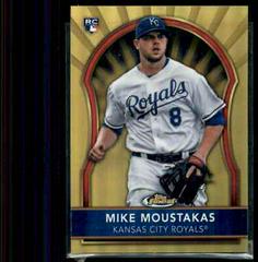 Mike Moustakas [Gold Refractor] Baseball Cards 2011 Finest Prices