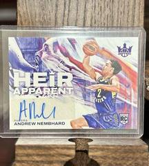 Andrew Nembhard [Violet] #HA-ANP Basketball Cards 2022 Panini Court Kings Heir Apparent Prices
