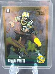 Reggie White [Gold Zone] #51 Football Cards 1994 Panini Score Prices