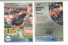 Brendan McKay Baseball Cards 2020 Topps Throwback Thursday Prices