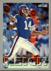 Frank Reich #170 Football Cards 1993 Fleer Prices