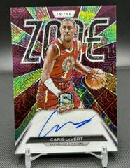 Caris LeVert [Meta] Basketball Cards 2021 Panini Spectra In The Zone Autographs Prices