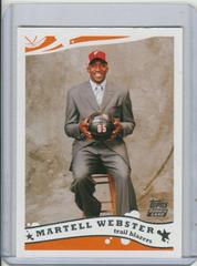 Martell Webster #226 Basketball Cards 2005 Topps Prices