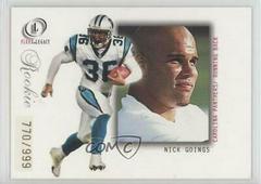 Nick Goings Football Cards 2001 Fleer Legacy Prices