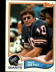 Brad Van Pelt #436 Football Cards 1982 Topps Prices