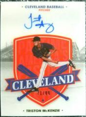 Triston McKenzie #AP-TM Baseball Cards 2021 Panini Chronicles America's Pastime Autographs Prices