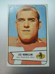 Leo Nomellini Football Cards 1954 Bowman Prices