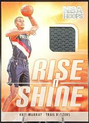 Kris Murray #RS-MUR Basketball Cards 2023 Panini Hoops Rise N Shine Memorabilia Prices