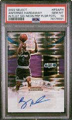 Anfernee Hardaway [Neon Purple Pulsar] #IFS-AFH Basketball Cards 2022 Panini Select In Flight Signatures Prices