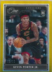 Kevin Porter Jr. [Gold] #136 Basketball Cards 2019 Panini One and One Prices
