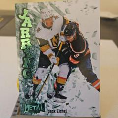 Jack Eichel #JR-2 Hockey Cards 2022 Skybox Metal Universe Jarring Prices