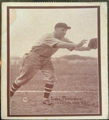 Lou Fonseca [Lew Hand Cut] #48 Baseball Cards 1931 W517 Prices