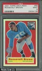 Roosevelt Brown #68 Football Cards 2001 Topps Archives Reserve Prices