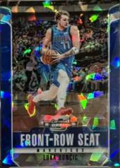 Luka Doncic [Blue Cracked Ice] Basketball Cards 2018 Panini Contenders Optic Front Row Seat Prices