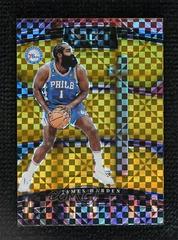 James Harden [Gold] #15 Basketball Cards 2022 Panini Select Numbers Prices