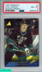 Paul Kariya [Artist's Proof] Hockey Cards 1995 Pinnacle Prices
