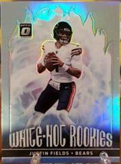 Justin Fields #WHR-2 Football Cards 2021 Panini Donruss Optic White Hot Rookies Prices