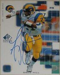 Greg Hill [Autograph] Football Cards 1999 SP Signature Prices