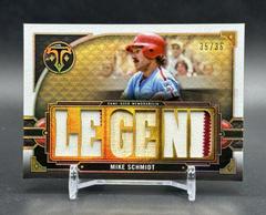 Mike Schmidt #RL-MS Baseball Cards 2022 Topps Triple Threads Relics Legends Prices