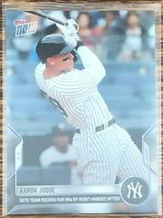 Aaron Judge #854 Baseball Cards 2022 Topps Now Prices