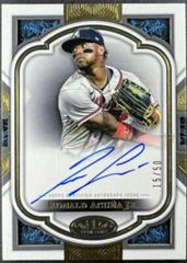 Ronald Acuna Jr. Baseball Cards 2023 Topps Tier One Next Level Autographs Prices