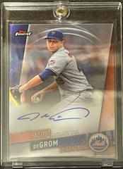 Jacob deGrom [Red Wave Refractor] #FA-JD Baseball Cards 2019 Topps Finest Autographs Prices
