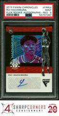 Rui Hachimura [Red] #FR-RUI Basketball Cards 2019 Panini Chronicles Flux Rookie Autographs Prices