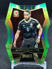 Ashley Williams [Green Prizm Die Cut] Soccer Cards 2016 Panini Select Prices
