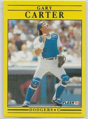 Gary Carter #U-93 Baseball Cards 1991 Fleer Update Prices