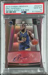 Eric Paschall [Electric Etch Red] Basketball Cards 2019 Panini Obsidian Rookie Autographs Prices