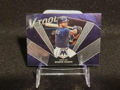 Wander Franco #VT-5 Baseball Cards 2022 Panini Mosaic V Tool Prices