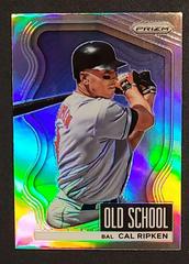 Cal Ripken [Silver Prizm] #OS-5 Baseball Cards 2022 Panini Prizm Old School Prices
