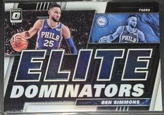 Ben Simmons #18 Basketball Cards 2019 Panini Donruss Optic Elite Dominators Prices