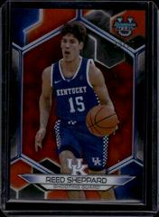 Reed Sheppard [Orange Refractor] #42 Basketball Cards 2023 Bowman Best University Prices