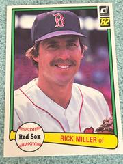 Richard Miller #334 Baseball Cards 1982 Donruss Prices