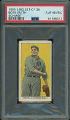 Boss Smith [Schmidt] Baseball Cards 1909 E102 Set of 25 Prices