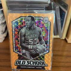 Darryl Dawkins [Orange Fluorescent] Basketball Cards 2019 Panini Mosaic Old School Prices