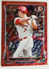 Matt Holliday [Purple Ice] #101 Baseball Cards 2014 Bowman Prices